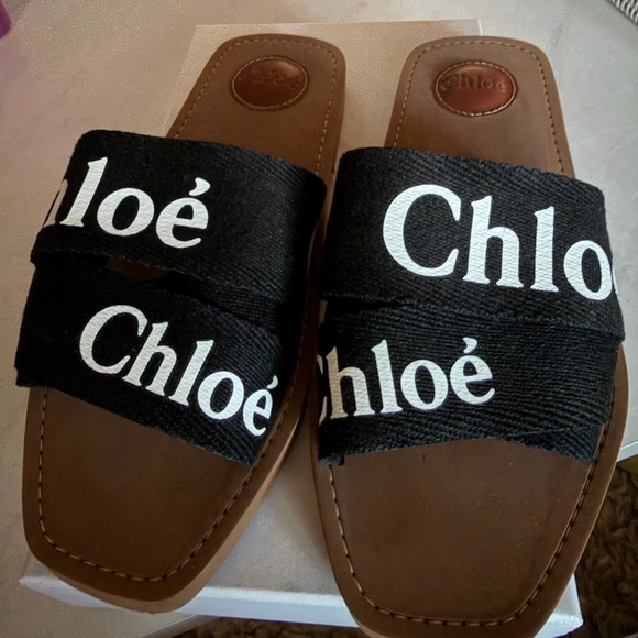 Chloe Shoes - Chloé Woody Slide Sandals